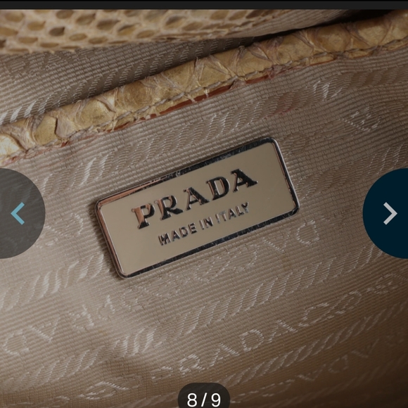 Prada Python Skin Purse - Picture 2 of 11